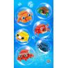 FORANGE FC8136 8136 OCEAN JENGA 6 LOẠI CUA CÁ MẬP NÓC BẠCH TUỘC HỀ RÙA bộ đồ chơi xếp lắp ráp ghép mô hình 646 khối