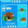 FORANGE FC8136 8136 OCEAN JENGA 6 LOẠI CUA CÁ MẬP NÓC BẠCH TUỘC HỀ RÙA bộ đồ chơi xếp lắp ráp ghép mô hình 646 khối