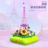 ZHEGAO 663010 THÁP EIFFEL ÂM NHẠC bộ đồ chơi xếp lắp ráp ghép mô hình MUSIC PARIS TOWER 720 khối
