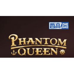 ZHEGAO 653001 CON TÀU CƯỚP BIỂN PHANTOM QUEEN bộ đồ chơi xếp lắp ráp ghép mô hình Pirates Of The Caribbean Cướp Biển Vùng Caribe 3399 khối