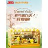 JAKI JK6218 6218 TIỆM BÁNH CỦA DAVID BEAR bộ đồ chơi xếp lắp ráp ghép mô hình BEAR DAVID'S BAKERY