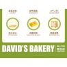 JAKI JK6218 6218 TIỆM BÁNH CỦA DAVID BEAR bộ đồ chơi xếp lắp ráp ghép mô hình BEAR DAVID'S BAKERY
