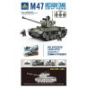 Kazi KY82059 82059 XE TĂNG HẠNG TRUNG PATTON M47 bộ đồ chơi xếp lắp ráp ghép mô hình Military Army M47 MEDIUM TANK Quân Sự Bộ Đội 1449 khối