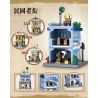 ZHEGAO LZ8288 8288 PHỐ CỔ TRUNG HOA DÂN QUỐC CỬA HÀNG PHẦN CỨNG NANYANG bộ đồ chơi xếp lắp ráp ghép mô hình HARDWARE STORE 931 khối