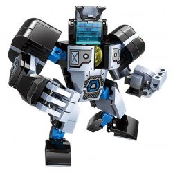 QMAN ENLIGHTEN KEEPPLEY 41231 SIÊU BỘ CƠ KHÍ THÚ GIÁP 4 LOẠI bộ đồ chơi xếp lắp ráp ghép mô hình 607 khối