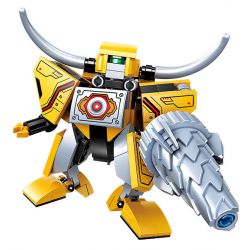 QMAN ENLIGHTEN KEEPPLEY 41231 SIÊU BỘ CƠ KHÍ THÚ GIÁP 4 LOẠI bộ đồ chơi xếp lắp ráp ghép mô hình 607 khối