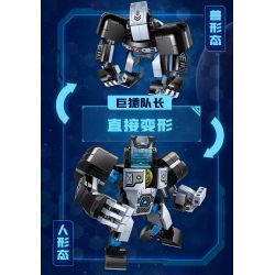 QMAN ENLIGHTEN KEEPPLEY 41231 SIÊU BỘ CƠ KHÍ THÚ GIÁP 4 LOẠI bộ đồ chơi xếp lắp ráp ghép mô hình 607 khối