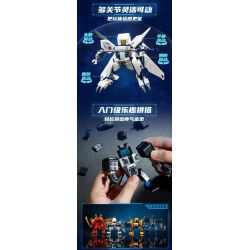 QMAN ENLIGHTEN KEEPPLEY 41231 SIÊU BỘ CƠ KHÍ THÚ GIÁP 4 LOẠI bộ đồ chơi xếp lắp ráp ghép mô hình 607 khối