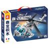 SEMBO 202249 MỘT QUỐC GIA HÙNG MẠNH TRỰC THĂNG Z-20J CỦA HẢI QUÂN bộ đồ chơi xếp lắp ráp ghép mô hình Movie & Game Phim Và Trò Chơi 550 khối