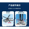 SEMBO 202249 MỘT QUỐC GIA HÙNG MẠNH TRỰC THĂNG Z-20J CỦA HẢI QUÂN bộ đồ chơi xếp lắp ráp ghép mô hình Movie & Game Phim Và Trò Chơi 550 khối