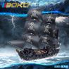BAKA TECHNOLOGY 33305 TÀU CƯỚP BIỂN ĐEN bộ đồ chơi xếp lắp ráp ghép mô hình Pirates Of The Caribbean Cướp Biển Vùng Caribe 3863 khối