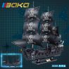 BAKA TECHNOLOGY 33305 TÀU CƯỚP BIỂN ĐEN bộ đồ chơi xếp lắp ráp ghép mô hình Pirates Of The Caribbean Cướp Biển Vùng Caribe 3863 khối