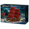 BAKA TECHNOLOGY 33306 SỰ TRẢ THÙ CỦA NỮ HOÀNG GIA bộ đồ chơi xếp lắp ráp ghép mô hình Pirates Of The Caribbean Cướp Biển Vùng Caribe 4469 khối