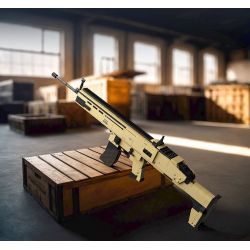 GUDI 40304 CHAOJI ELITE SCAR SÚNG TRƯỜNG TẤN CÔNG 8 TỔ HỢP bộ đồ chơi xếp lắp ráp ghép mô hình Military Army SOF COMBAT ASSAULT RIFLE Quân Sự Bộ Đội 815 khối