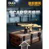GUDI 40304 CHAOJI ELITE SCAR SÚNG TRƯỜNG TẤN CÔNG 8 TỔ HỢP bộ đồ chơi xếp lắp ráp ghép mô hình Military Army SOF COMBAT ASSAULT RIFLE Quân Sự Bộ Đội 815 khối