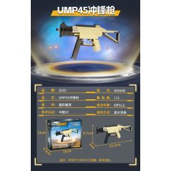 GUDI 40304 CHAOJI ELITE SCAR SÚNG TRƯỜNG TẤN CÔNG 8 TỔ HỢP bộ đồ chơi xếp lắp ráp ghép mô hình Military Army SOF COMBAT ASSAULT RIFLE Quân Sự Bộ Đội 815 khối