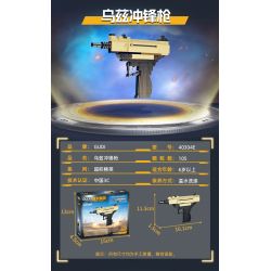 GUDI 40304 CHAOJI ELITE SCAR SÚNG TRƯỜNG TẤN CÔNG 8 TỔ HỢP bộ đồ chơi xếp lắp ráp ghép mô hình Military Army SOF COMBAT ASSAULT RIFLE Quân Sự Bộ Đội 815 khối