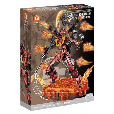 FORANGE FC1520 1520 HÀNH TRÌNH VỀ PHƯƠNG TÂY MECHA TITAN BULL DEMON bộ đồ chơi xếp lắp ráp ghép mô hình 1776 khối