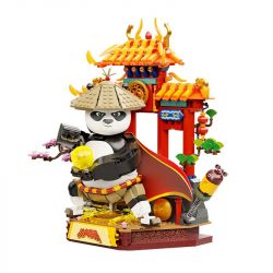 PANTASY 86509 KUNG FU PANDA 4 CHIẾN BINH RỒNG bộ đồ chơi xếp lắp ráp ghép mô hình Movie & Game Phim Và Trò Chơi 1269 khối