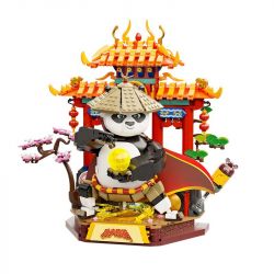 PANTASY 86509 KUNG FU PANDA 4 CHIẾN BINH RỒNG bộ đồ chơi xếp lắp ráp ghép mô hình Movie & Game Phim Và Trò Chơi 1269 khối