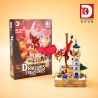 DK 7031 VỆ BINH RỒNG TRẬN CHIẾN THÁP PHÙ THỦY bộ đồ chơi xếp lắp ráp ghép mô hình DRAGON & GUARD BATTLE OF THE WITCH TOWER 927 khối