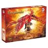 DK 7032 PHƯỢNG HOÀNG RỰC LỬA bộ đồ chơi xếp lắp ráp ghép mô hình Harry Potter FIRE PHOENIX Chú Bé Phù Thủy 938 khối