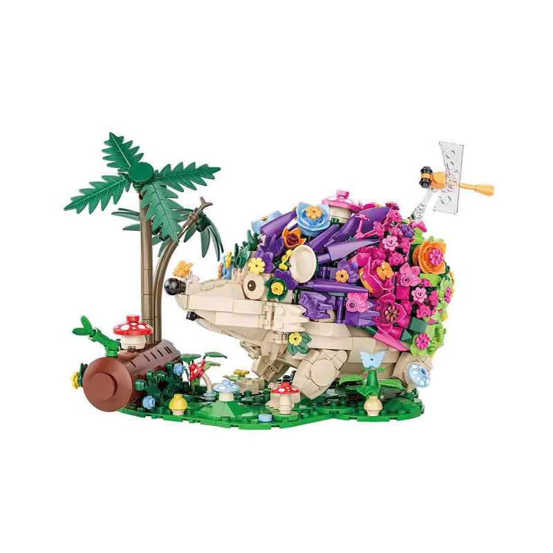 DK 6018 NHÍM KIẾM ĂN bộ đồ chơi xếp lắp ráp ghép mô hình Creator HEDGEHOG Sáng Tạo 988 khối