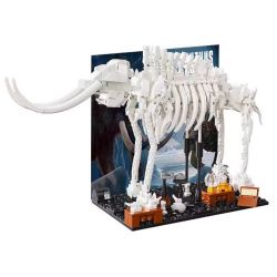 DK 5027 BẢO TÀNG KỶ BĂNG HÀ bộ đồ chơi xếp lắp ráp ghép mô hình Creator ICEAGE MUSEUM Sáng Tạo 928 khối