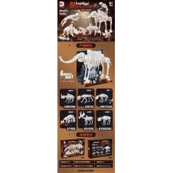 DK 5027 BẢO TÀNG KỶ BĂNG HÀ bộ đồ chơi xếp lắp ráp ghép mô hình Creator ICEAGE MUSEUM Sáng Tạo 928 khối