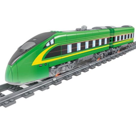 Kazi KY98276 98276 ĐƯỜNG SẮT CAO TỐC HULK bộ đồ chơi xếp lắp ráp ghép mô hình City HULK HIGH SPEED RAIL Thành Phố 431 khối