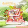 WEILE CREATION 6017 NHÀ TÁO bộ đồ chơi xếp lắp ráp ghép mô hình FAIRY TALE TOWN APPLE HOUSE 783 khối
