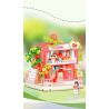 WEILE CREATION 6017 NHÀ TÁO bộ đồ chơi xếp lắp ráp ghép mô hình FAIRY TALE TOWN APPLE HOUSE 783 khối