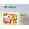 WEILE CREATION 6017 NHÀ TÁO bộ đồ chơi xếp lắp ráp ghép mô hình FAIRY TALE TOWN APPLE HOUSE 783 khối