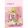 WEILE CREATION 6018 NHÀ THANH LONG bộ đồ chơi xếp lắp ráp ghép mô hình FAIRY TALE TOWN DRAGON FRUIT HOUSE 799 khối