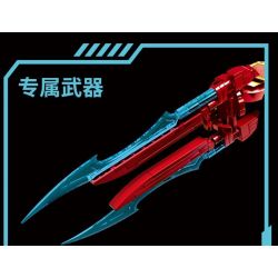 LY 76099 NGƯỜI SẮT MK50 bộ đồ chơi xếp lắp ráp ghép mô hình Super Heroes Siêu Nhân Anh Hùng 1568 khối