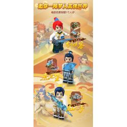 CADA DOUBLEE C67003 67003 HÀNH TRÌNH VỀ PHƯƠNG TÂY GIẢ TƯỞNG CƠ QUAN HỘ TỐNG THÀNH PHỐ TRƯỜNG bộ đồ chơi xếp lắp ráp ghép mô hình Movie & Game Phim Và Trò Chơi 558 khối