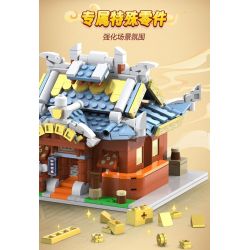 CADA DOUBLEE C67003 67003 HÀNH TRÌNH VỀ PHƯƠNG TÂY GIẢ TƯỞNG CƠ QUAN HỘ TỐNG THÀNH PHỐ TRƯỜNG bộ đồ chơi xếp lắp ráp ghép mô hình Movie & Game Phim Và Trò Chơi 558 khối