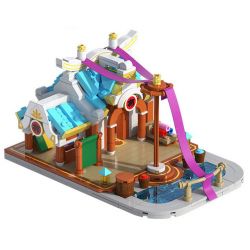 CADA DOUBLEE C67004 67004 HÀNH TRÌNH VỀ PHƯƠNG TÂY HUYỀN ẢO TIỆM NHUỘM THÀNH PHỐ TRƯỜNG AN bộ đồ chơi xếp lắp ráp ghép mô hình Movie & Game Phim Và Trò Chơi 487 khối