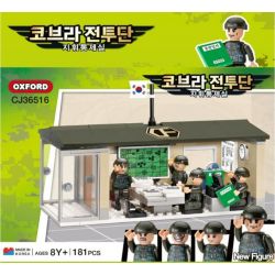 OXFORD CJ36516 36516 LỰC LƯỢNG RẮN HỔ MANG TRUNG TÂM CHỈ HUY bộ đồ chơi xếp lắp ráp ghép mô hình Military Army 코브라전투단 지휘통제실 Quân Sự Bộ Đội 181 khối