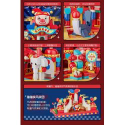 JAKI JK6826 6826 XIẾC LỢN bộ đồ chơi xếp lắp ráp ghép mô hình Movie & Game Phim Và Trò Chơi