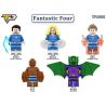 TP 1022 175 176 177 178 179 FANTASTIC FOUR MINIFIGURES 5 LOẠI bộ đồ chơi xếp lắp ráp ghép mô hình Super Heroes Siêu Nhân Anh Hùng