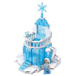 FUNIFY C.9220 .9220 HỘP ĐỰNG BÚT THIÊN ĐƯỜNG BĂNG VÀ TUYẾT bộ đồ chơi xếp lắp ráp ghép mô hình Gear SNOW PEN RACK Đồ Lắp Ghép 132 khối