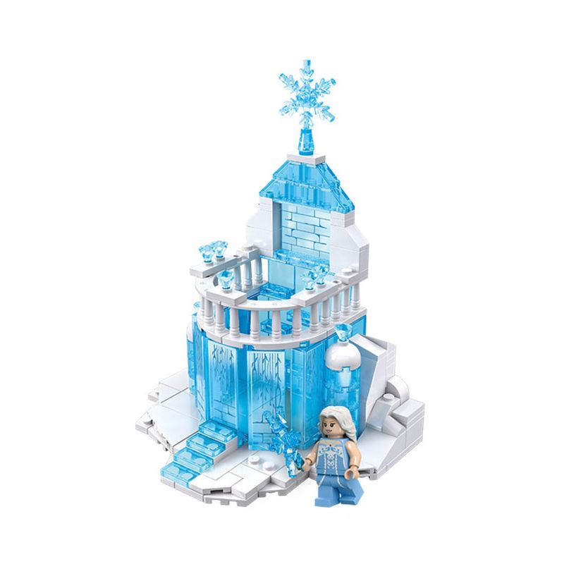 FUNIFY C.9220 .9220 HỘP ĐỰNG BÚT THIÊN ĐƯỜNG BĂNG VÀ TUYẾT bộ đồ chơi xếp lắp ráp ghép mô hình Gear SNOW PEN RACK Đồ Lắp Ghép 132 khối