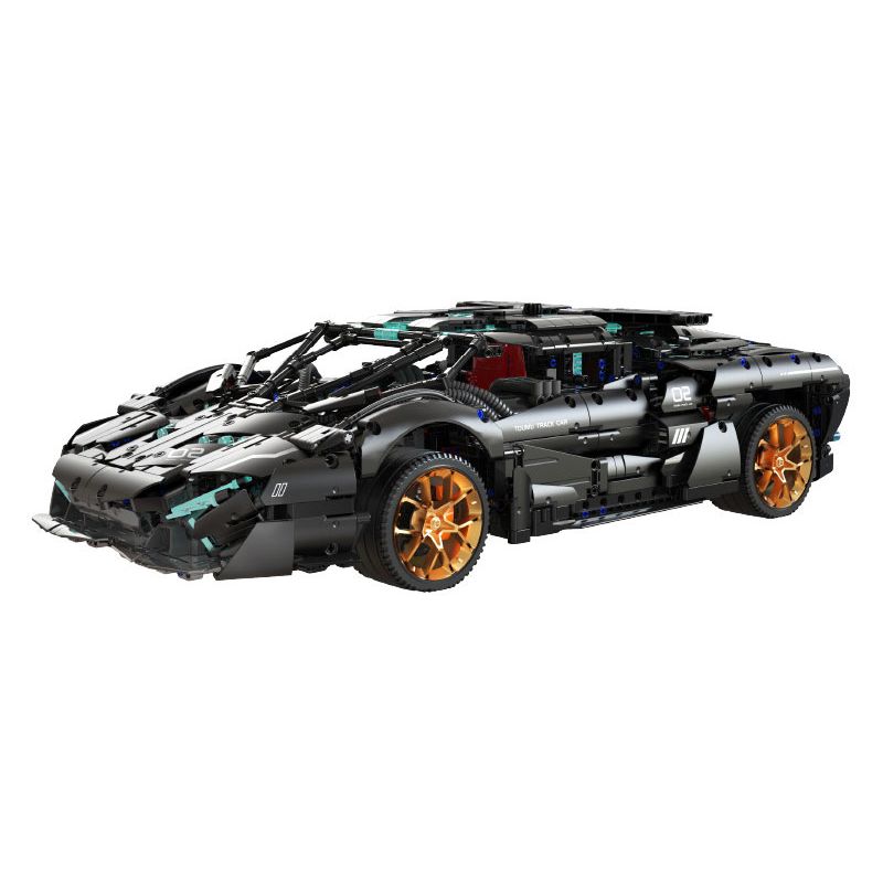 TAKUGI T3004 3004 KHÁI NIỆM LAMBO V8 1:8 bộ đồ chơi xếp lắp ráp ghép mô hình Technic Kỹ Thuật Công Nghệ Cao Mô Hình Phương Tiện 3520 khối