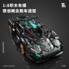 TAKUGI T3004 3004 KHÁI NIỆM LAMBO V8 1:8 bộ đồ chơi xếp lắp ráp ghép mô hình Technic Kỹ Thuật Công Nghệ Cao Mô Hình Phương Tiện 3520 khối