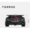 TAKUGI T3004 3004 KHÁI NIỆM LAMBO V8 1:8 bộ đồ chơi xếp lắp ráp ghép mô hình Technic Kỹ Thuật Công Nghệ Cao Mô Hình Phương Tiện 3520 khối