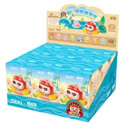 JAKI JK6819 6819 HỘP MÙ PIG MAN KỲ NGHỈ bộ đồ chơi xếp lắp ráp ghép mô hình Movie & Game GG BOND'S VACATION Phim Và Trò Chơi