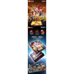 BLOKEES 73007 PHIÊN BẢN KẾT HỢP SIÊU CỔ ĐIỂN TIẾP NỐI BỘ SƯU TẬP VINH QUANG T.D.G HEROES bộ đồ chơi xếp lắp ráp ghép mô hình Movie & Game Phim Và Trò Chơi