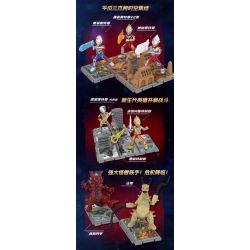 BLOKEES 73007 PHIÊN BẢN KẾT HỢP SIÊU CỔ ĐIỂN TIẾP NỐI BỘ SƯU TẬP VINH QUANG T.D.G HEROES bộ đồ chơi xếp lắp ráp ghép mô hình Movie & Game Phim Và Trò Chơi