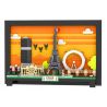 WANGE LIGAO DR.LUCK 4925 BƯU THIẾP THÀNH PHỐ PARIS bộ đồ chơi xếp lắp ráp ghép mô hình Architecture Công Trình Kiến Trúc 598 khối